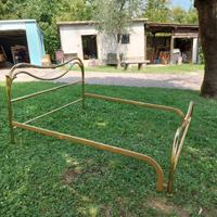 Struttura Letto Matrimoniale in Ottone