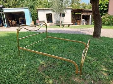Struttura Letto Matrimoniale in Ottone