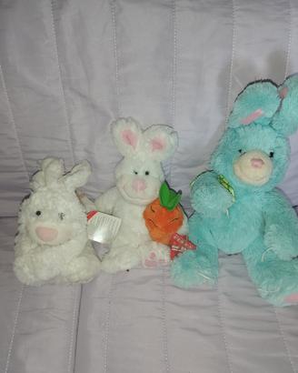 Coniglietti Peluche Pasquali Venturelli