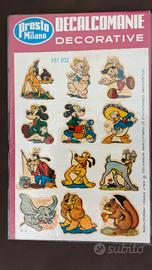 Decalcomanie Walt Disney Presto vintage 1970