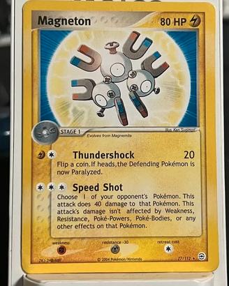 Pokémon Carta Magneton Rara 27/112 – Edizione EX F
