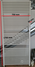 Termosifone verticale da bagno 1 elemento