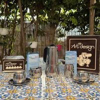 Set da caffè vintage AMC Art Design, Italia