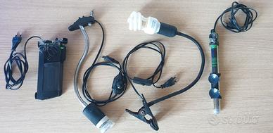 Set acquario perfettamente funzionante