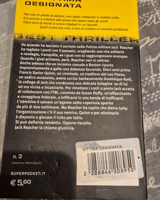 Libro giallo "La vittima designata"