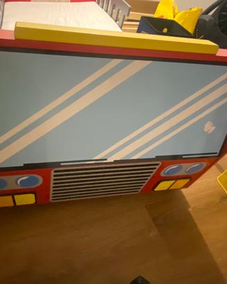 Lettino Pompieri per Bambini