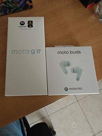 Motorola smartphone moto g 17+auricolari moto buds