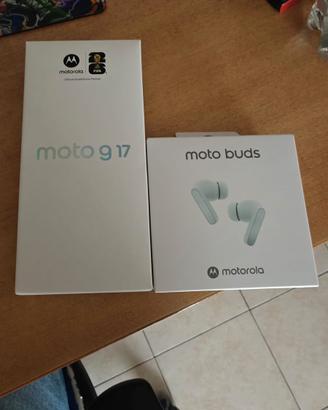 Motorola smartphone moto g 17+auricolari moto buds