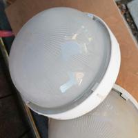 3 plafoniere da esterno 