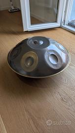 Sew Handpan artigianale D Kurd 9 note