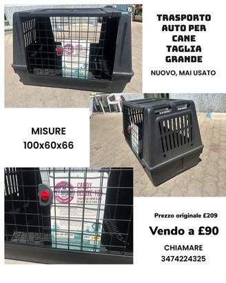 Trasportino per cane taglia grande