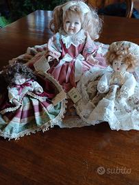 Bambole in porcellana 