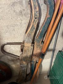 Coppia di gioghi antichi