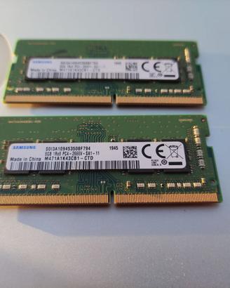 RAM DDR4 16GB (2x8GB) Samsung 2666MHz