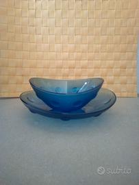 Ciotole in vetro blu (524)