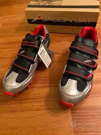 SCARPE BICI  MTB JASON JAT  PEDALI SGANCIO RAPIDO