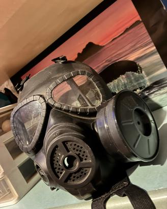 Maschera antigas softair