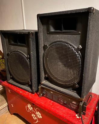 Casse acustiche Peavey più Finale