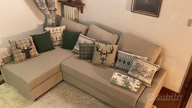 Divano letto angolare