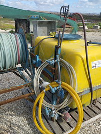 Botte irroratrice con giunto cardanico