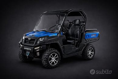 CFMOTO UForce 550 4x4 verricello gancio traino