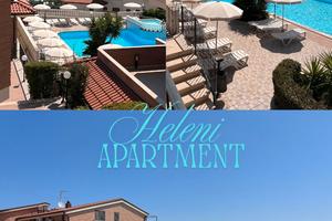 Appartamento estivo con piscina vista mare