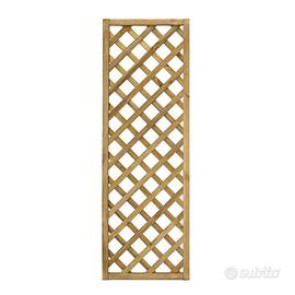 Grigliato in legno a Maglia Diagonale Gaia 60x180