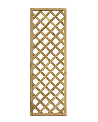 Grigliato in legno a Maglia Diagonale Gaia 60x180