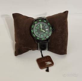 Orologio Mondia Italy  Intrepido 100M nero e verde