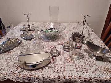 Cristallo e acciaio inox