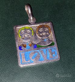 Ciondolo fidanzati in argento