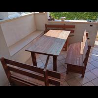 tavolo più panche 
