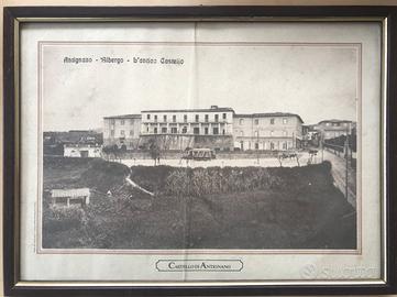 Stampa rara e antica.Castello di Antignano