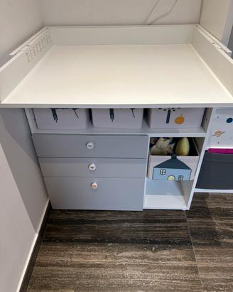 Fasciatoio cassettiera Smastad Ikea