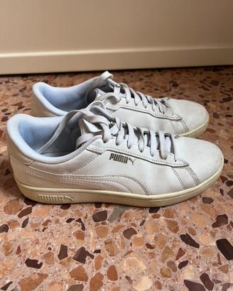 Sneakers bianche donna Puma taglia 40