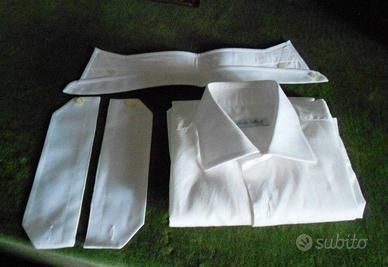 camicia uomo elegante classica con ricambi
