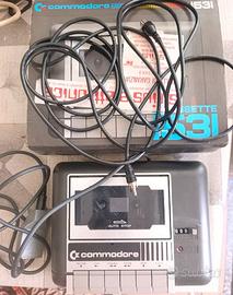 Commodore Datassette 1531 Nero + Joystick