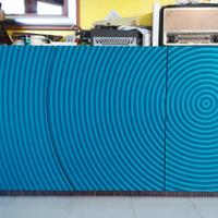 Madia su misura laccata legno