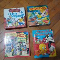 n. 4 libri puzzle per bambini