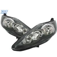 FARI PER FORD FIESTA 08-12 COLORE NERO OPACO