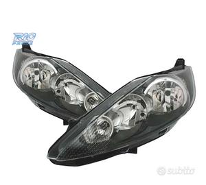 FARI PER FORD FIESTA 08-12 COLORE NERO OPACO