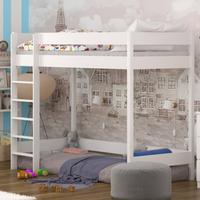 Letto soppalco bianco