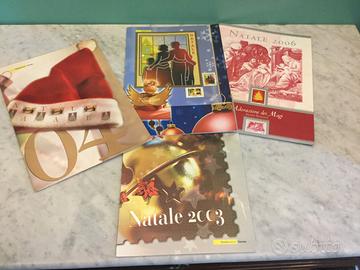 Folders francobolli Natale
