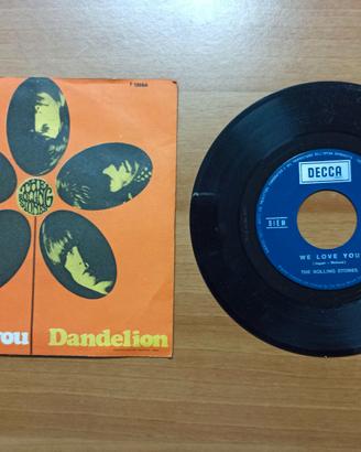 Rolling Stones – We Love You / Dandelion 45 giri