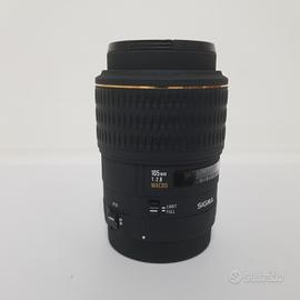 Obiettivo Sigma 105mm 1:2.8 macro x Canon usato