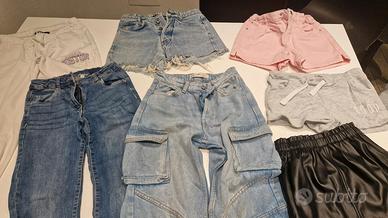 Pantaloni, jeans e shorts bambina 10/12 anni