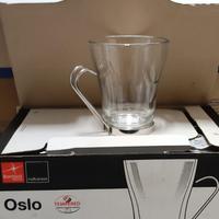 X6 tazze thè/caffè Oslo 22cl Bormioli Rocco