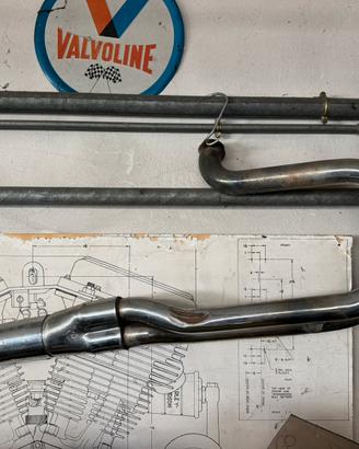 Scarico Harley Davidson Shovelhead Fx Flh 2in 1