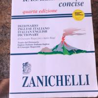 Dizionario lingua inglese  zenichelli 