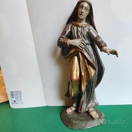 Statua legno Maria Maddalena 700